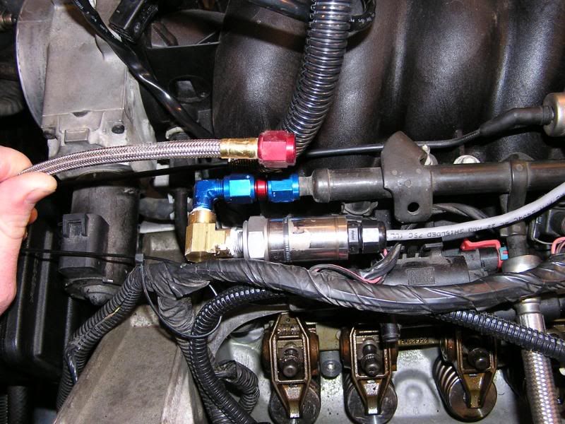 How do you drain the gas from the tank, from the fuel rail/line